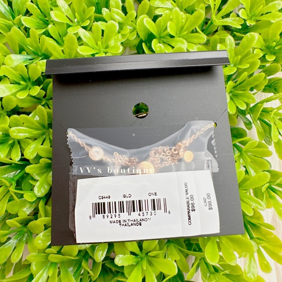 NWT Coach Signature Crystal Slider Bracelet Gold C9449 - Picture 2 of 3